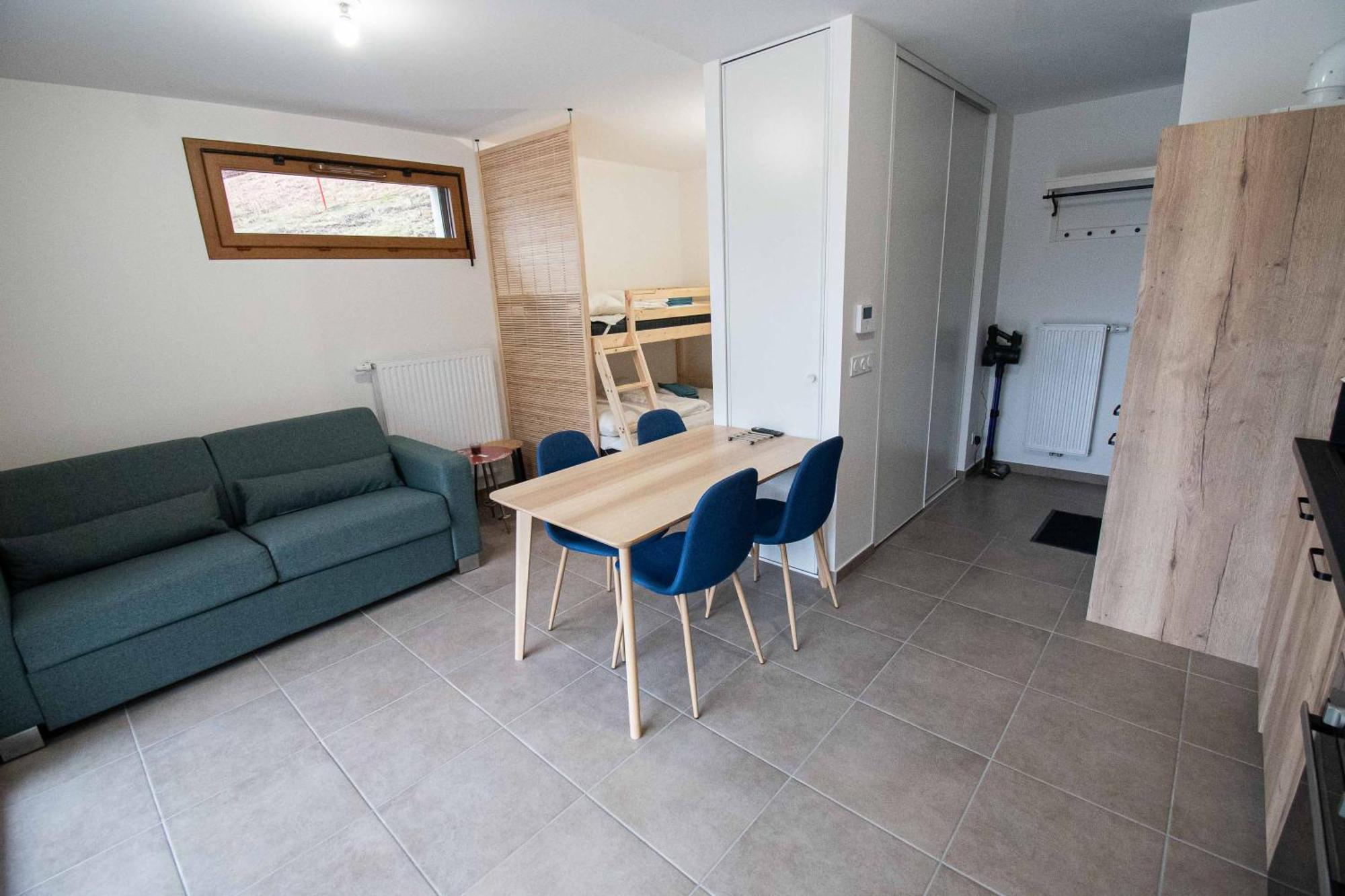 Dans Residence Neuve Le Snow Roc Sur Les Pistes, Grand Studio Cosy 5 Pers Avec Terrasse Panoramique, Sauna, Wifi Saint-Jean-d'Aulps Bagian luar foto