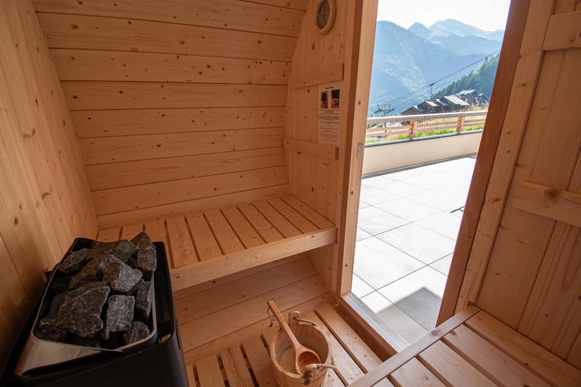 Dans Residence Neuve Le Snow Roc Sur Les Pistes, Grand Studio Cosy 5 Pers Avec Terrasse Panoramique, Sauna, Wifi Saint-Jean-d'Aulps Bagian luar foto